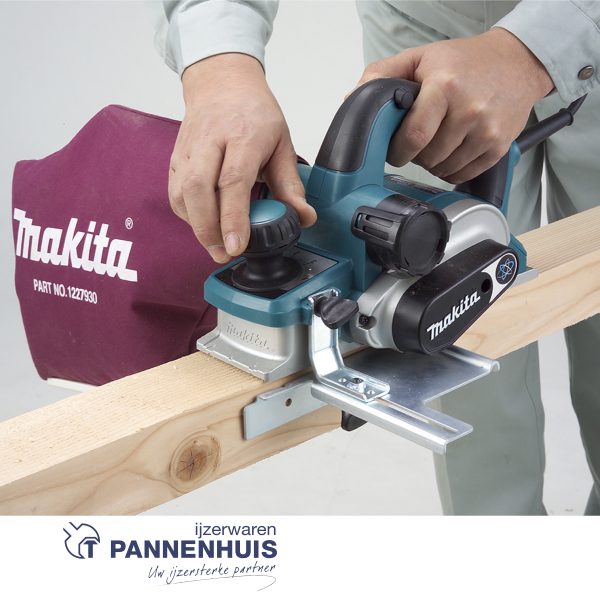 Makita KP0810J Schaaf 82mm 850W + MAKPAC - Afbeelding 2