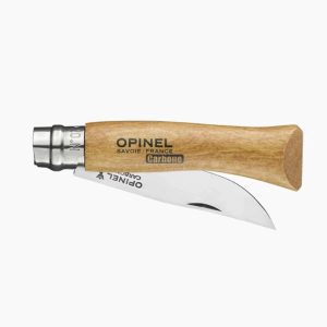 Opinel Zakmes N°07, Tradition Carbon, virobloc mes 8 cm