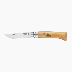 Opinel Zakmes N°08, Tradition Carbon, virobloc mes 8,5 cm