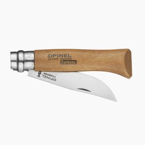 Opinel Zakmes N°08, Tradition Carbon, virobloc mes 8,5 cm