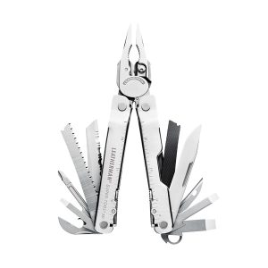 Leatherman Multitool SUPER TOOL 300 19f. RVS HOESJE Zwart Nylon