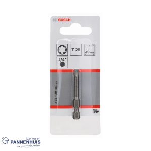 Bosch Schroefbit extra-hard T25, 49 mm