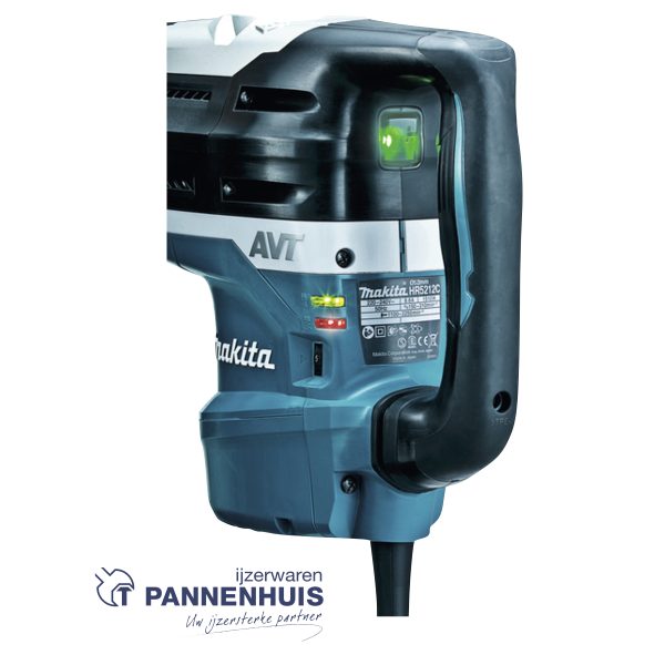 Makita HR5212C SDS-MAX combihamer 52mm 18,9J 1500W AVT + koffer - Afbeelding 4