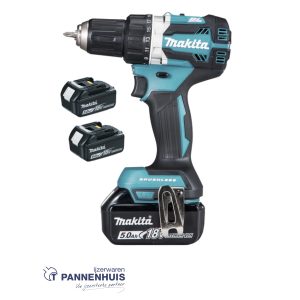 Makita DDF484RT3J Accu boor- en schroefmachine 13mm LXT 18V 3x BL1850