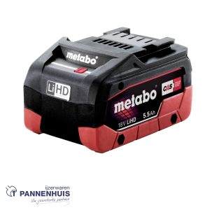 Metabo Batterijen LiHD 18 V – 5,5 Ah