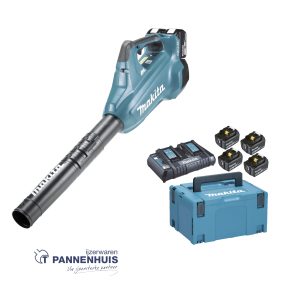 Makita DUB362TX1 Accu bladblazer LXT 2x18V 13,4 m³/min + 4x BL1850 + 1x DC18RD