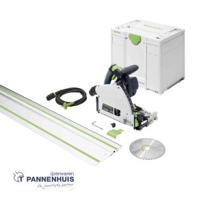 Festool Invalcirkelzaag TS 60 KEBQ-Plus-FS (met geleidinglat FS 1400)