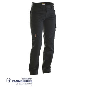 Jobman 2316 Dames Servicebroek stretch D46 zwart