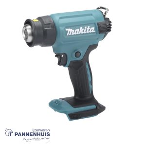 Makita DHG180ZJ Heteluchtpistool 18 V + extra accessoires in Makpac (zonder accu noch lader).