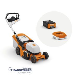 Stihl RMA 448.3 PV Accu grasmaaier 46 cm Set AP300S+AL301 Vario aandrijving