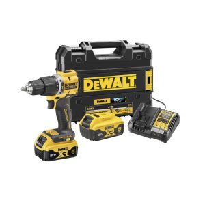 Dewalt DCD100YP2T compact klop-schroefboormachine 68Nm