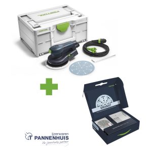 Festool Excenterschuurm  ETS EC150/5 GR-Set P OP=OP PROMO