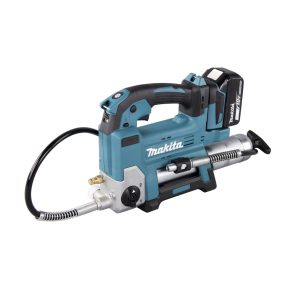 Makita DGP180RT Accu vetpomp 18V + 1x BL1850 + DC18RC, geleverd in koffer.