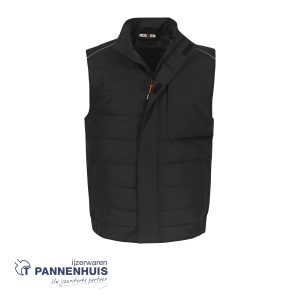 Herock DIOMEDES Bodywarmer ZWART XL