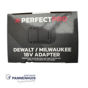 Perfectpro DEWALT / MILWAUKEE 18V ADAPTER