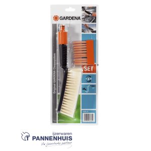 Gardena Cleansystem Set met wasborstel en shampoo OP=OP