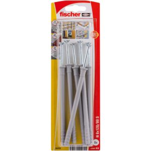 fischer Nagelplug N 8 x 120/80 S met verzonken kop (blister)