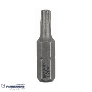 Bosch Schroefbit extra-hard T20, 25 mm 3x