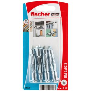 Fischer Metalen hollewandplug HM 5 x 52 S met metrische schroef