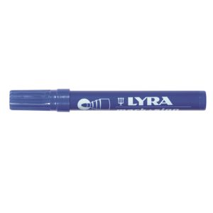 Lyra onuitwisbare stift fijne punt blauw