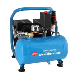 Airpress Stille Olievrije Compressor L 6-95 8 bar 0.6 pk 25 l/min 5 l