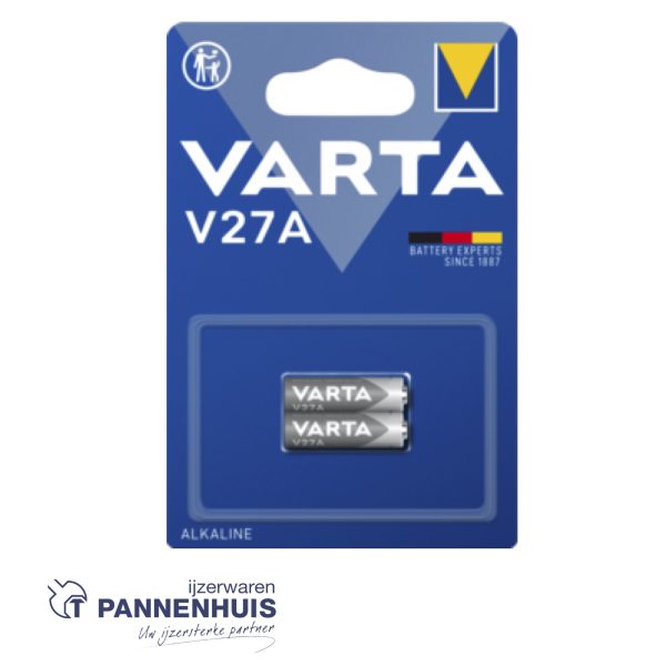 Varta V27A Alkaline Blister 12V A27 (2 st)