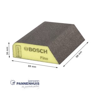 Bosch Schuurspons combi 69x97x26 mm Fijn S470