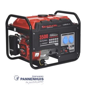 Stroomgroep G3500-A 3,5 kva Benzine (max 3100w)