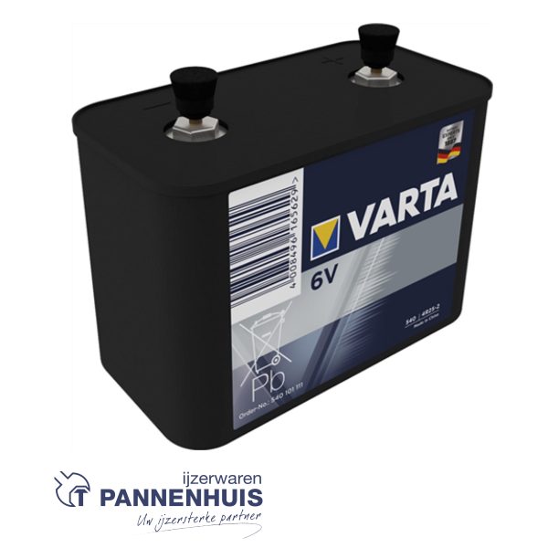 Varta 6v Zinc Clorid 4R25-2 - 17000mAh