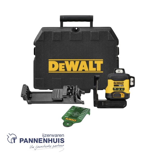 Dewalt DCLE34031N 18V 3x360° Compact Laser Groen - Body