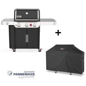 Weber Genesis E-335-gasbarbecue Black + Hoes 7194