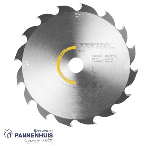 Festool Zaagblad HW 168x20x1,8 PW16 (TS 60 K, CSC-SYS 50)