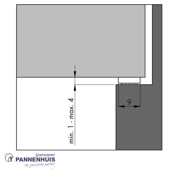 Ellenflex I zwart 7,5m (zelfklevende tochtstrip) duurzaam schuim - Afbeelding 3