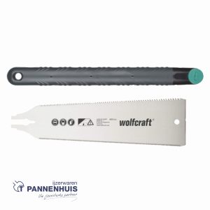 Wolfcraft Japanse zaag dubbelzijdige vertanding 240mm