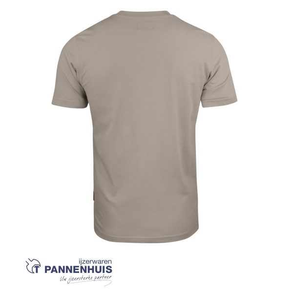 Jobman 5264 Heren T-SHIRT Khaki XXL - Afbeelding 2