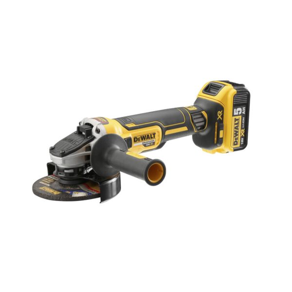 Dewalt DCG405P3 18V XR Brushless Haakse slijper 125mm 3x 5.0Ah - Afbeelding 2