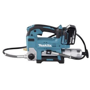 Makita DGP180RT Accu vetpomp 18V + 1x BL1850 + DC18RC, geleverd in koffer.