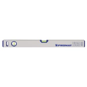 Promat Waterpas 30 cm aluminium zilver ± 0,5 mm/m