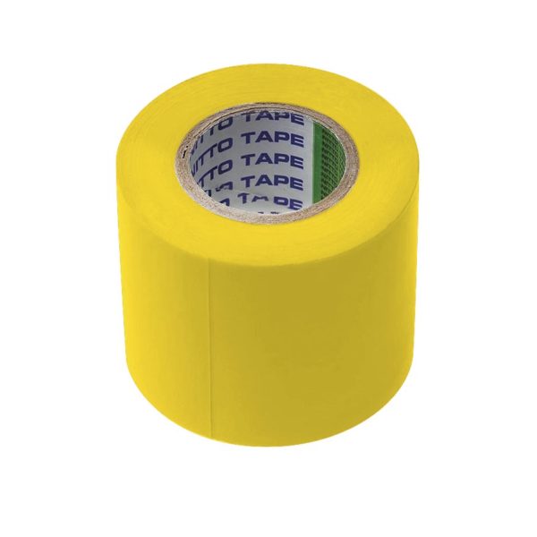 Isolatietape geel 50 mm x 20 m