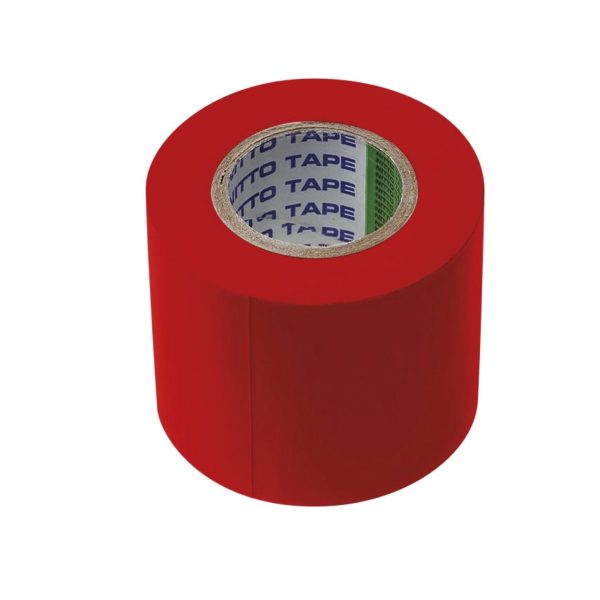 Isolatietape rood 50 mm x 20 m