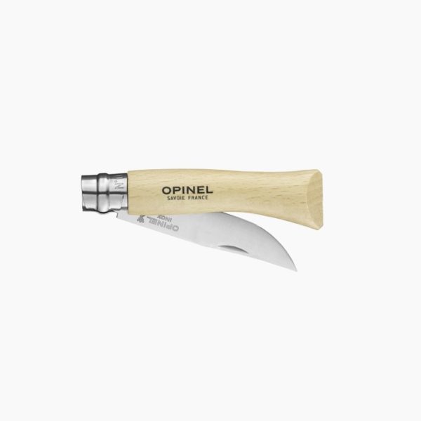 Opinel Zakmes N°07, Tradition Inox, virobloc mes 8 cm - Afbeelding 2