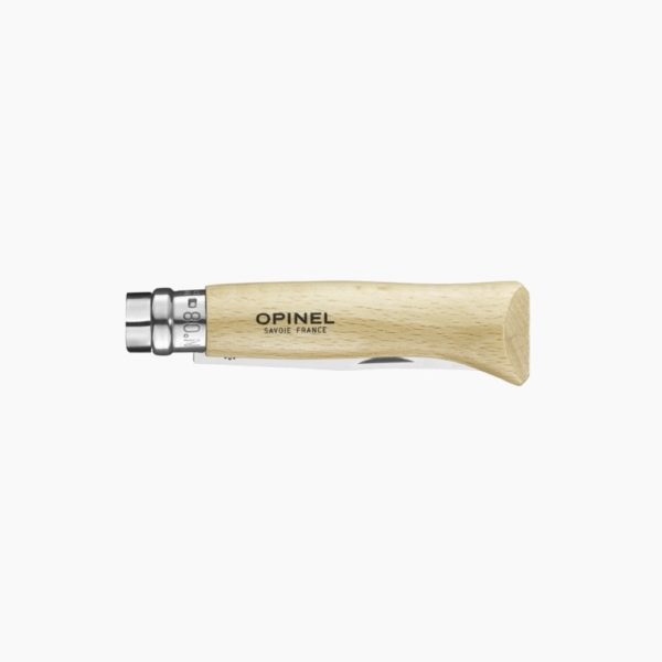 Opinel Zakmes N°08, Tradition Inox, virobloc mes 8,5 cm - Afbeelding 3