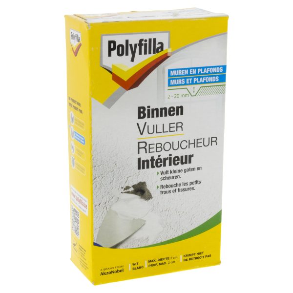 Polyfilla Binnenvuller Poeder 500 Gr.