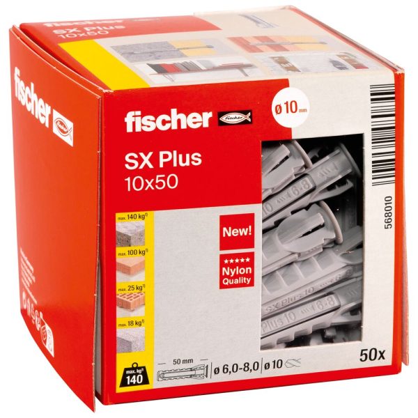 fischer plug SX Plus 10 x 50 (50st) - Afbeelding 2