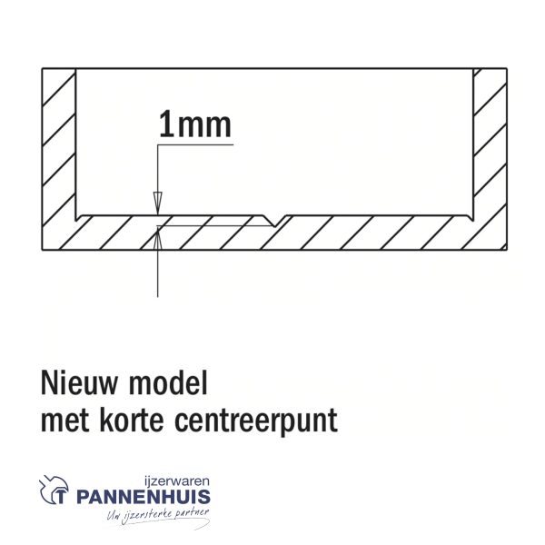 CMT Cilinderkopboor rechts D=30 LT=57 S=8x30 Z2+V2 RH HW - Afbeelding 3