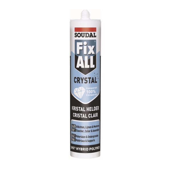 Soudal Fix All Crystal glashelder / crystal 290ml