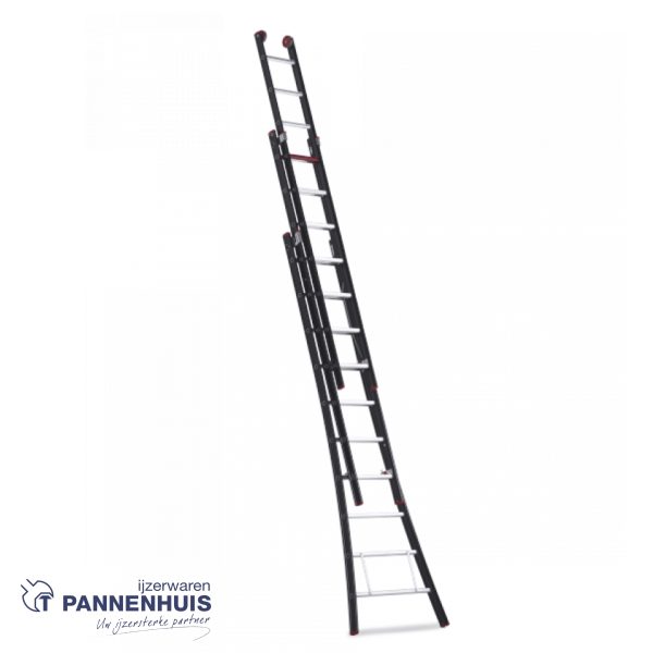 Altrex Nevada reformladder 3x 8 sporten 245 - 580cm zwart