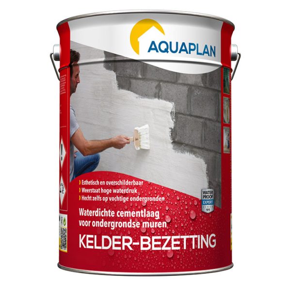 Aquaplan Kelder Bezetting  5 kg kleur wit