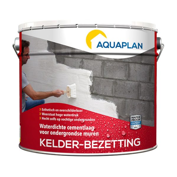 Aquaplan Kelder Bezetting 10 kg kleur wit