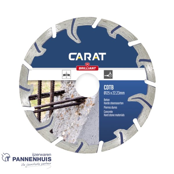 Carat CDTB Brilliant 125x22,23 Turbo beton